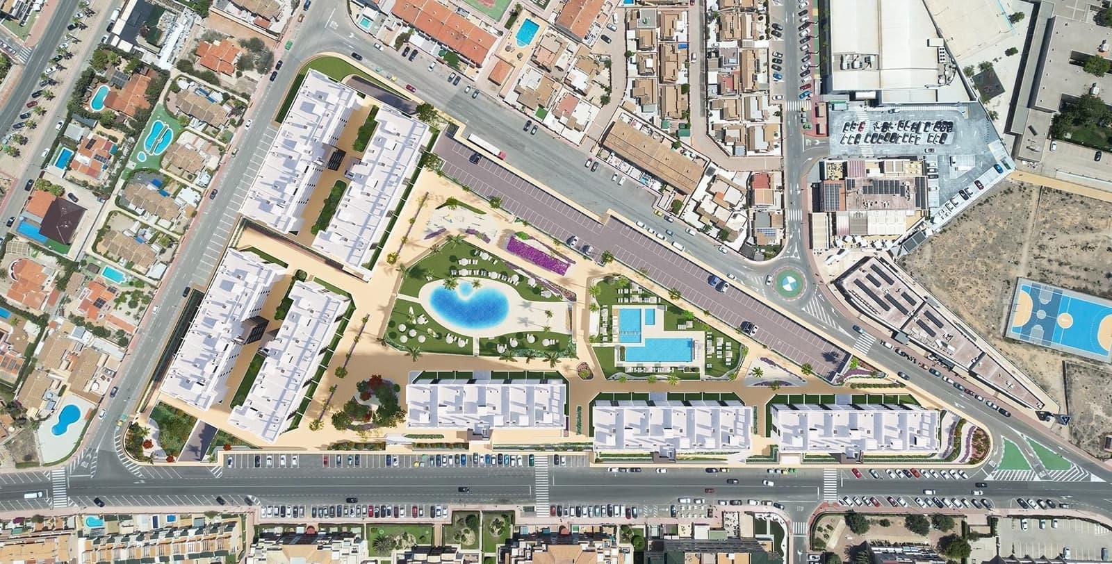 2 soveværelse Lejlighed til salg i Torrevieja med swimmingpool - € 305.000 (Ref: 8856843)