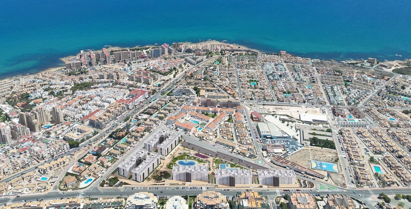 2 soveværelse Lejlighed til salg i Torrevieja med swimmingpool - € 305.000 (Ref: 8856843)