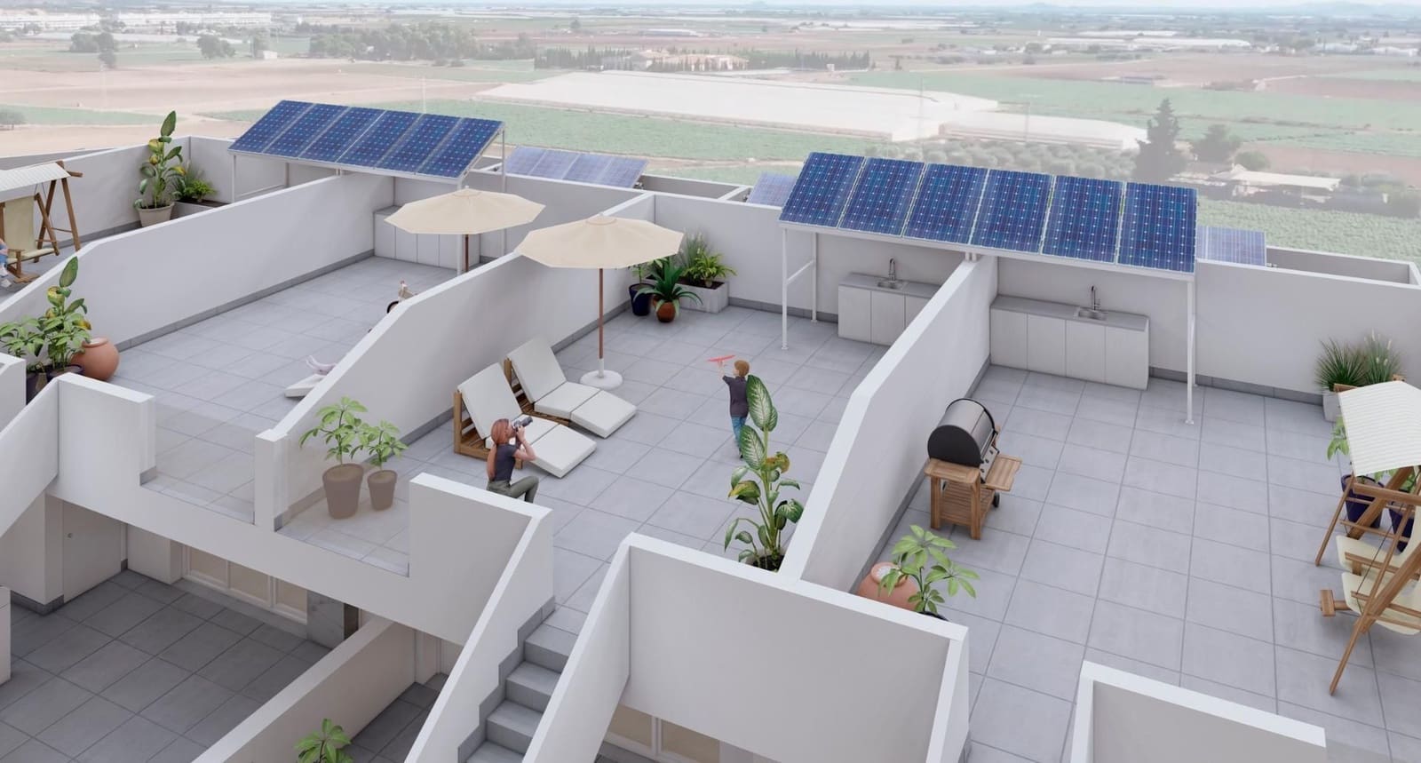 Bungalow de 3 habitaciones en Roldan en venta con piscina - 245.000 € (Ref: 8961098)