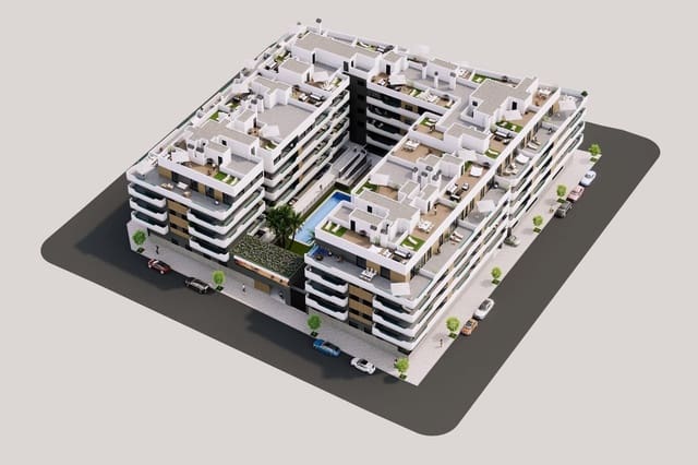 2 soveværelse Lejlighed til salg i Santa Pola med swimmingpool - € 257.000 (Ref: 8961110)