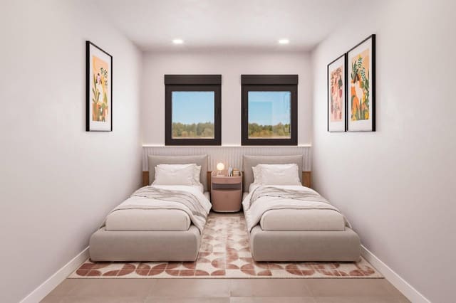 3 Zimmer Villa zu verkaufen in La Pinilla, Fuente Alamo de Murcia mit Pool - 267.464 € (Ref: 8964185)