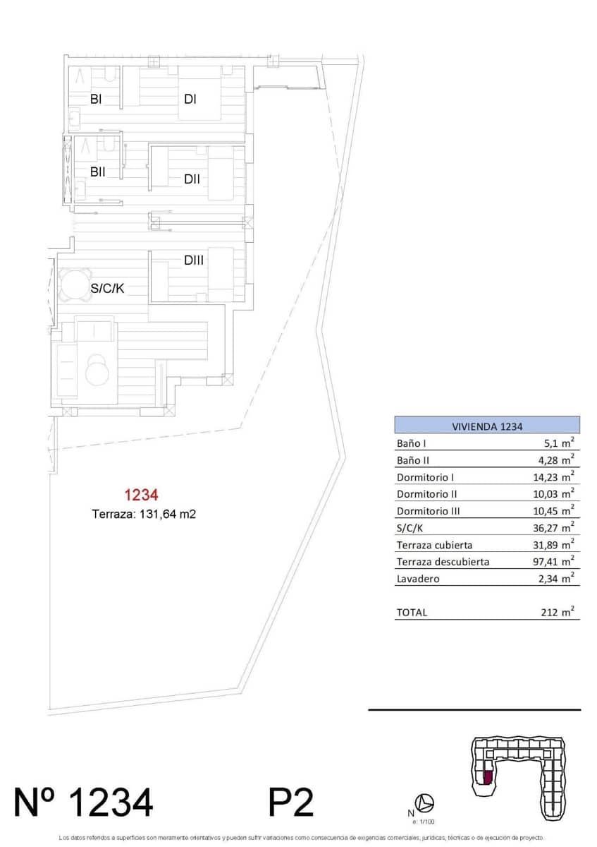 Apartamento de 3 habitaciones en San Miguel de Salinas en venta con piscina - 319.900 € (Ref: 8964190)