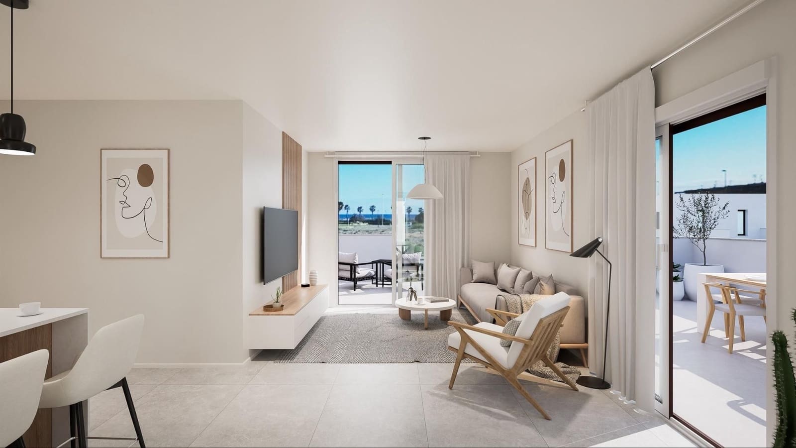 2 quarto Bungalow para venda em Torre de la Horadada com piscina - 369 900 € (Ref: 9007413)
