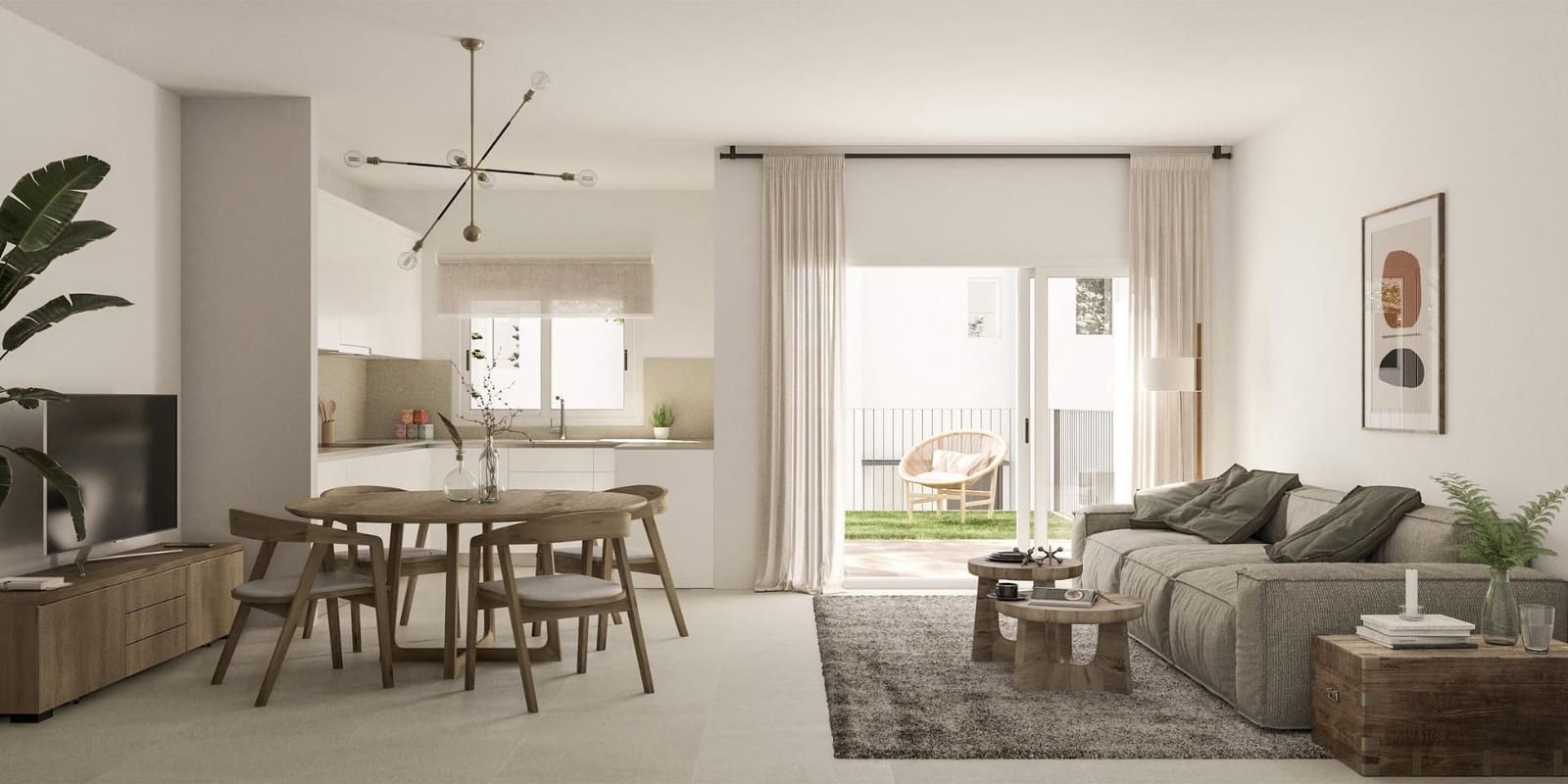 3 soveværelse Byhus til salg i Monforte del Cid med swimmingpool - € 332.500 (Ref: 9007437)