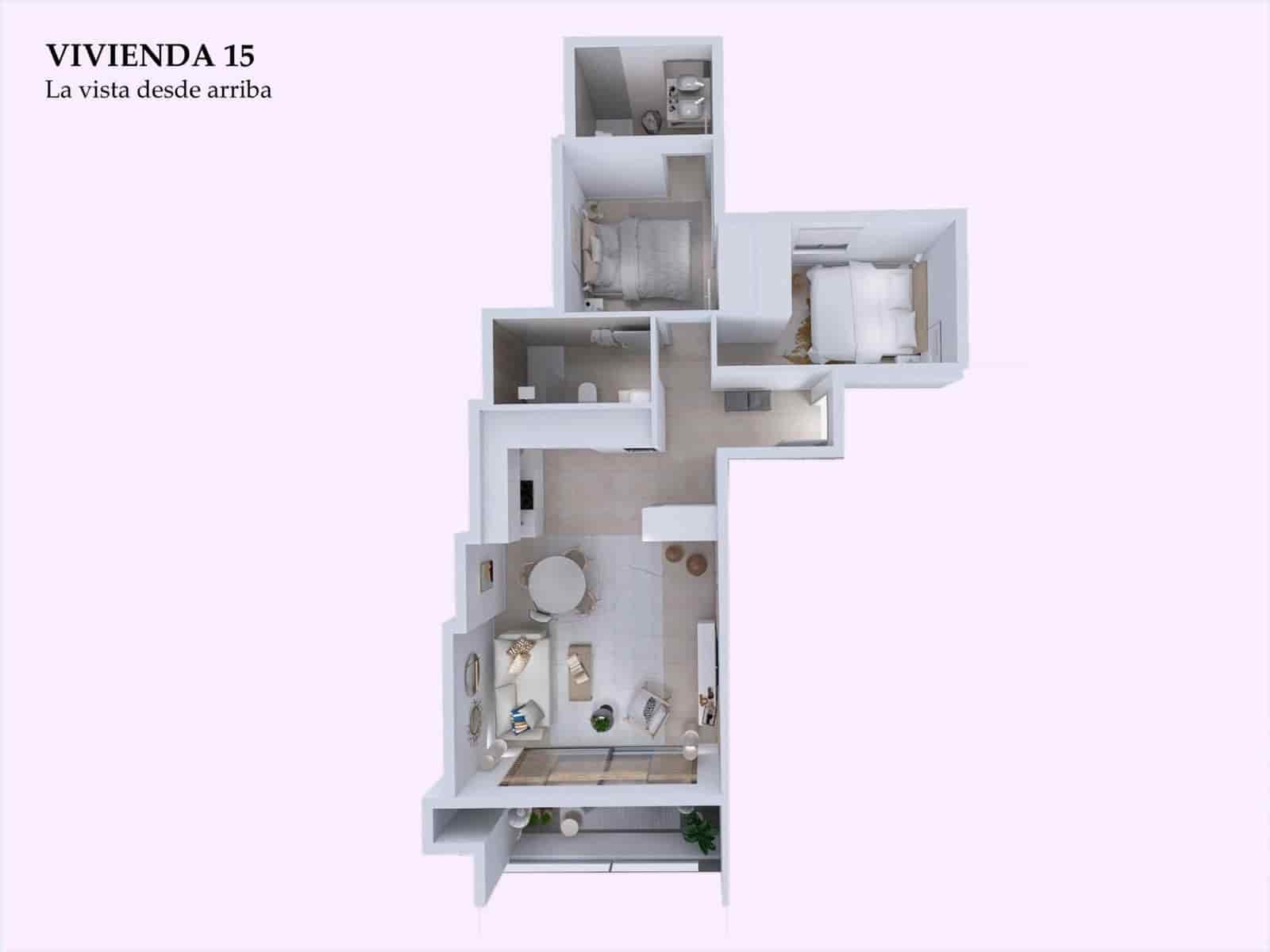 2 soveværelse Penthouse til salg i Torrevieja - € 310.000 (Ref: 9007449)