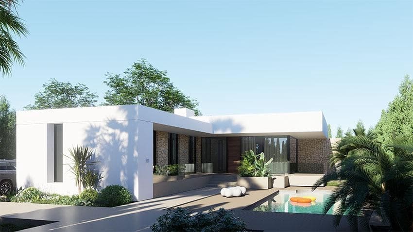 4 sypialnia Willa na sprzedaż w El Chaparral z basenem - 895 000 € (Ref: 9108483)