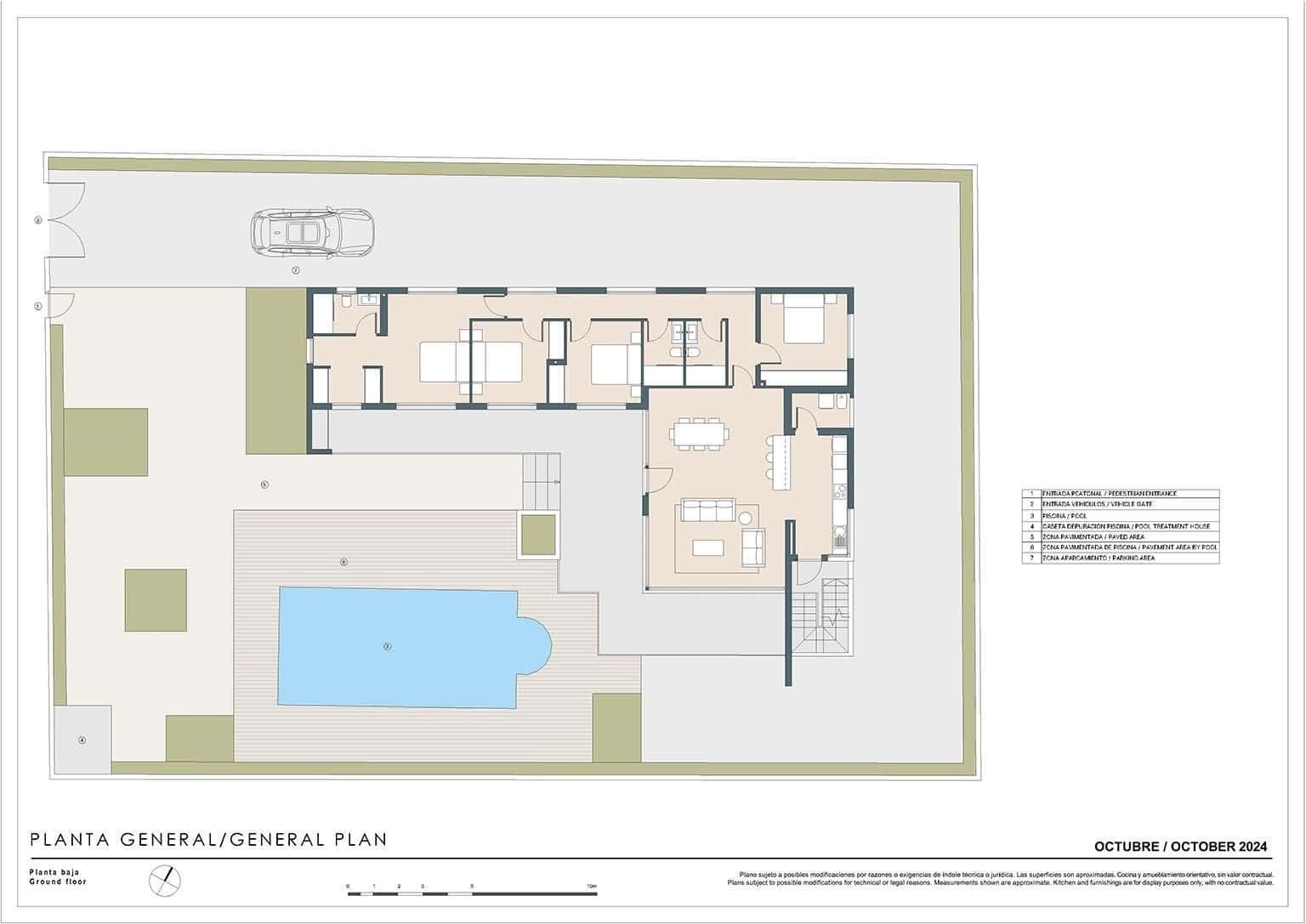 4 sypialnia Willa na sprzedaż w El Chaparral z basenem - 895 000 € (Ref: 9108483)