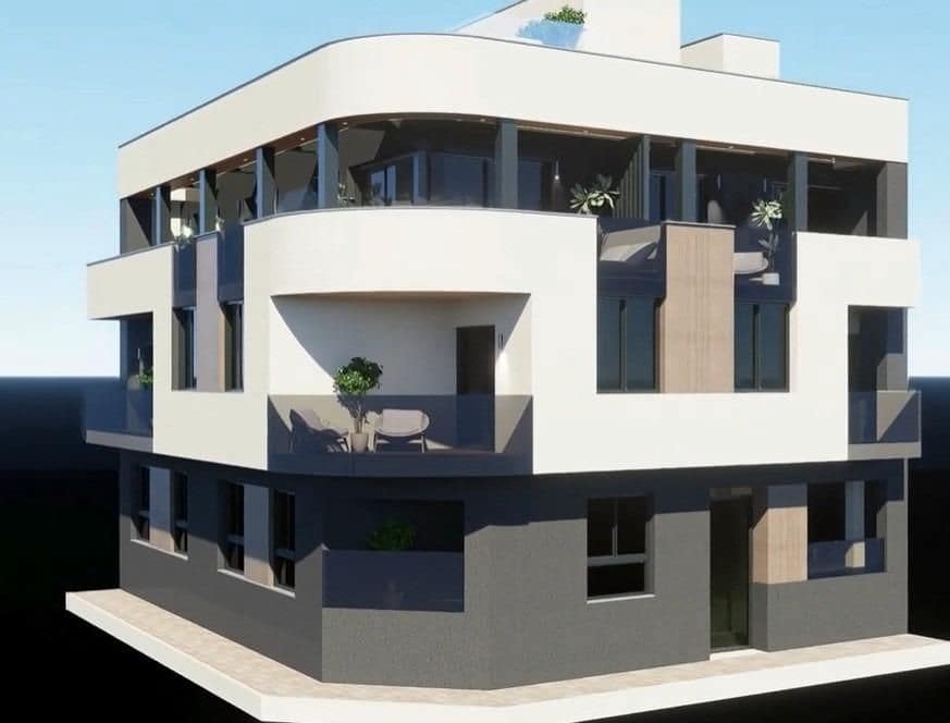 2 soveværelse Lejlighed til salg i Torrevieja med swimmingpool - € 259.000 (Ref: 9197524)