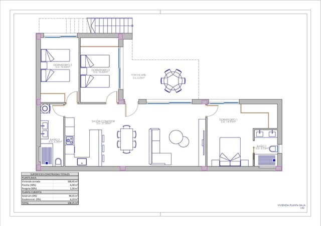 3 sovrum Villa till salu i Los Montesinos - 409 900 € (Ref: 9208125)