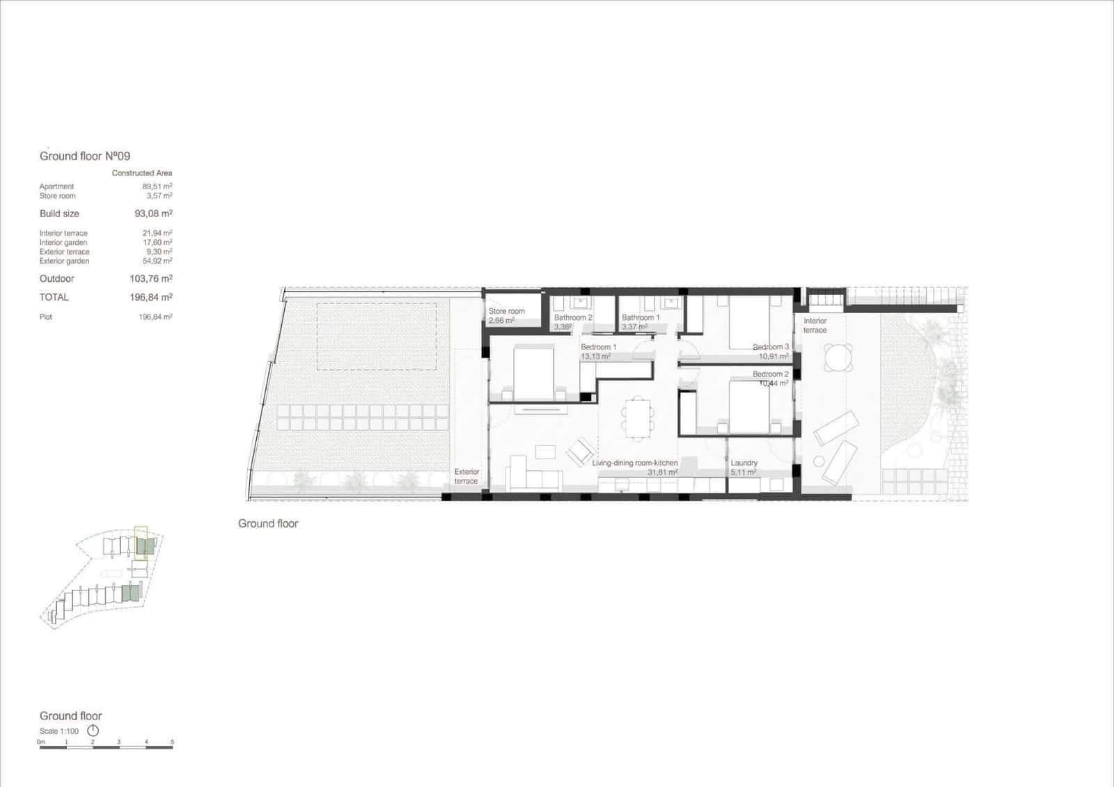 3 slaapkamer Bungalow te koop in Roda met zwembad - € 309.000 (Ref: 9276119)