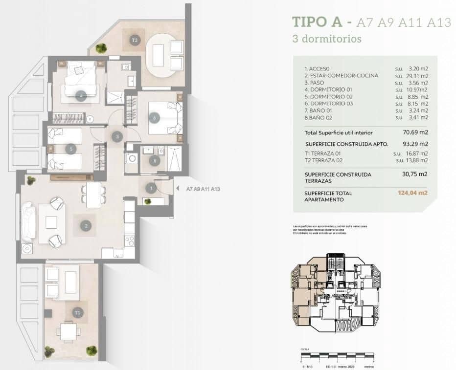 3 Zimmer Apartment zu verkaufen in Calpe / Calp mit Pool - 527.000 € (Ref: 9308310)