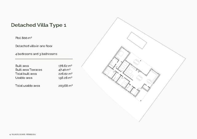 Chalet de 4 habitaciones en Penàguila en venta - 594.000 € (Ref: 9308313)