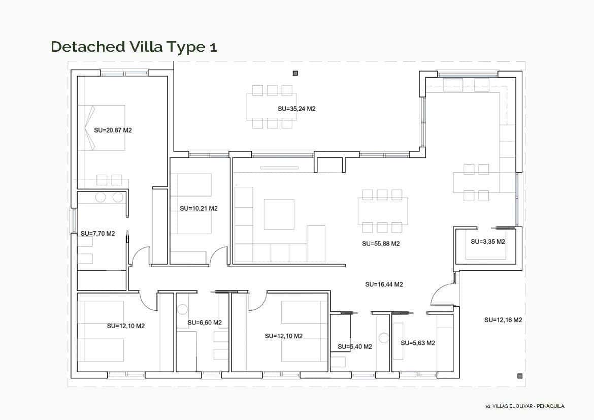 4 sypialnia Willa na sprzedaż w Penaguila - 594 000 € (Ref: 9308313)