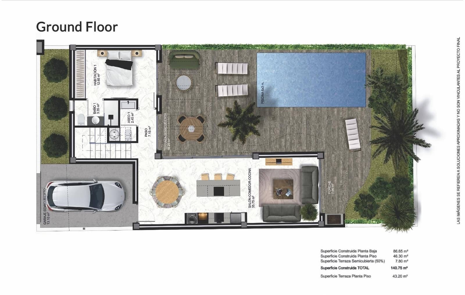 4 Zimmer Villa zu verkaufen in Heredades - 439.000 € (Ref: 9308330)