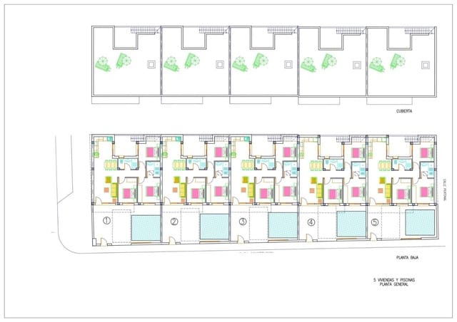 3 chambre Maison de Ville à vendre à Avileses, Murcie ville avec piscine - 289 900 € (Ref: 9521239)