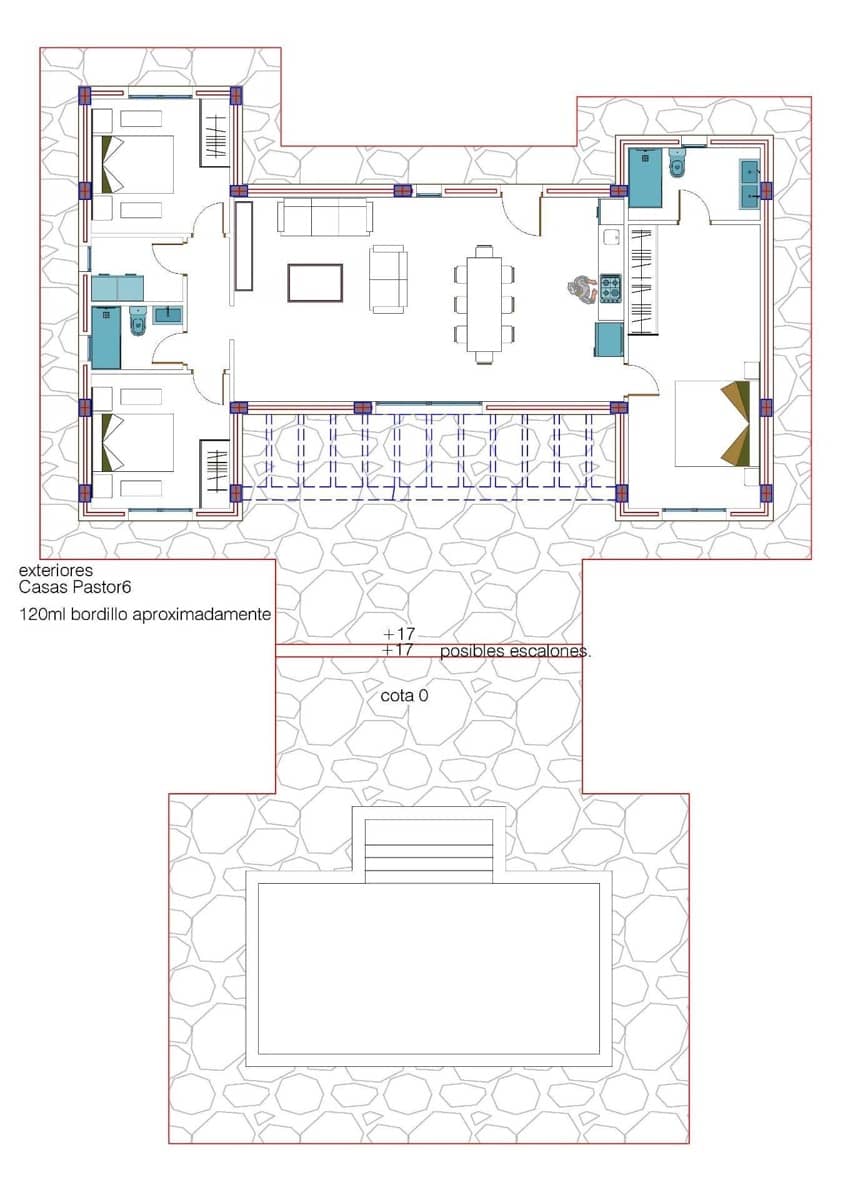 Chalet de 3 habitaciones en Pinoso en venta con piscina - 356.000 € (Ref: 9521250)