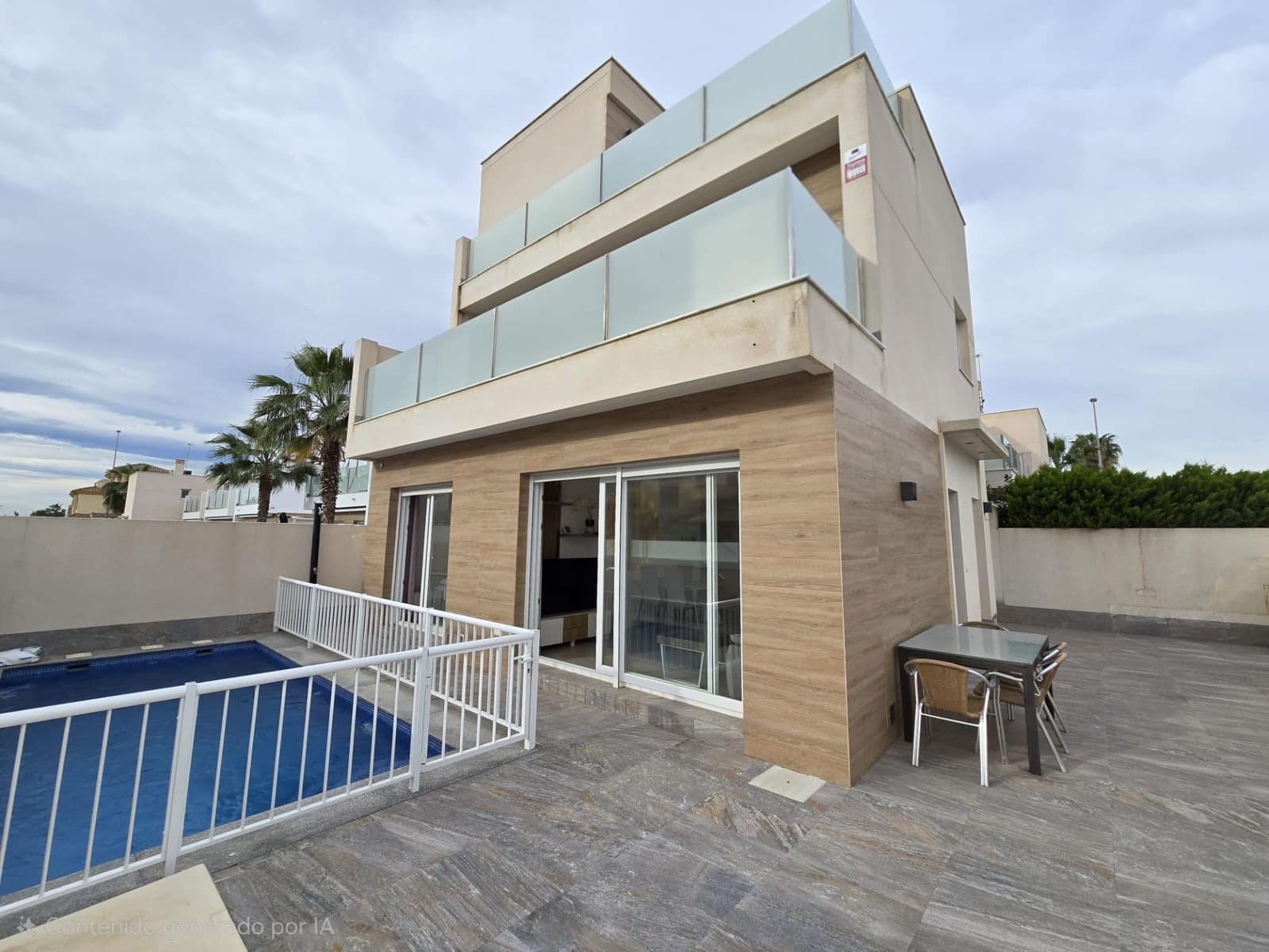 4 soveværelse Villa til salg i Pilar de la Horadada med swimmingpool garage - € 475.000 (Ref: 9647831)
