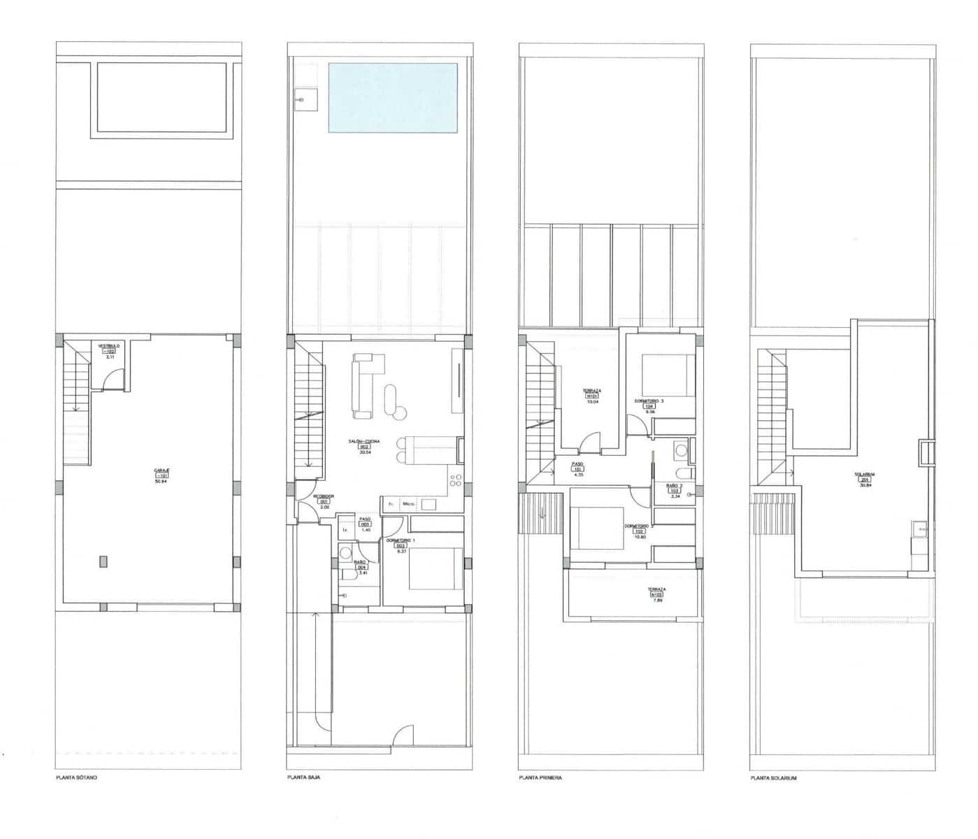 3 sypialnia Dom na sprzedaż w Los Alcazares z basenem - 350 000 € (Ref: 9707465)