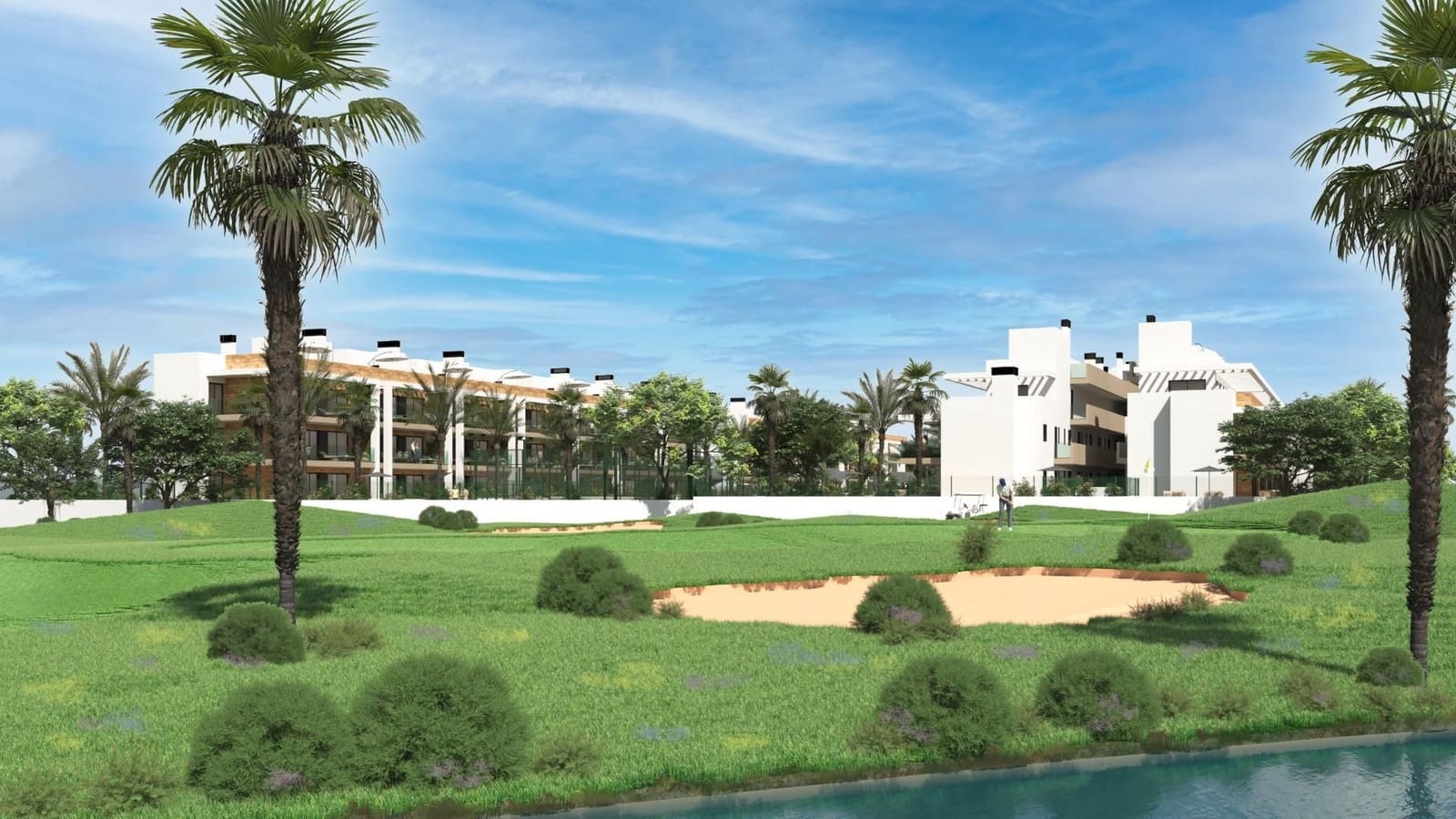 2 soveværelse Penthouse til salg i Los Alcazares med swimmingpool - € 325.000 (Ref: 9790740)