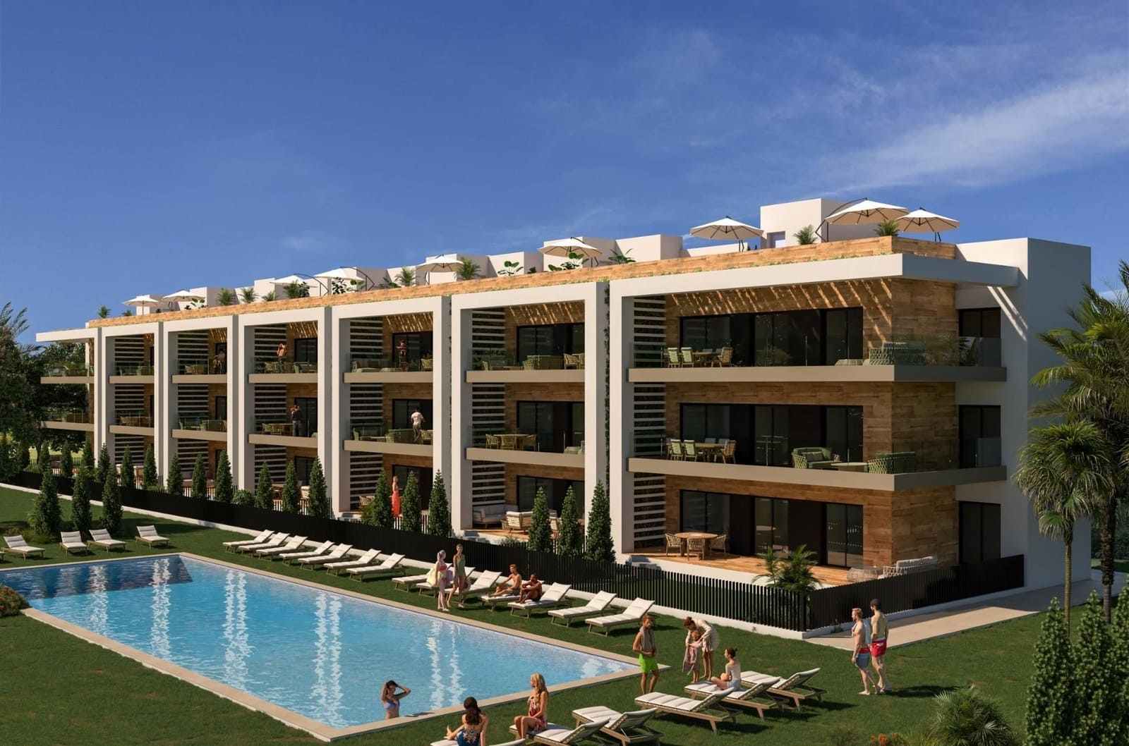2 soveværelse Penthouse til salg i Los Alcazares med swimmingpool - € 325.000 (Ref: 9790740)