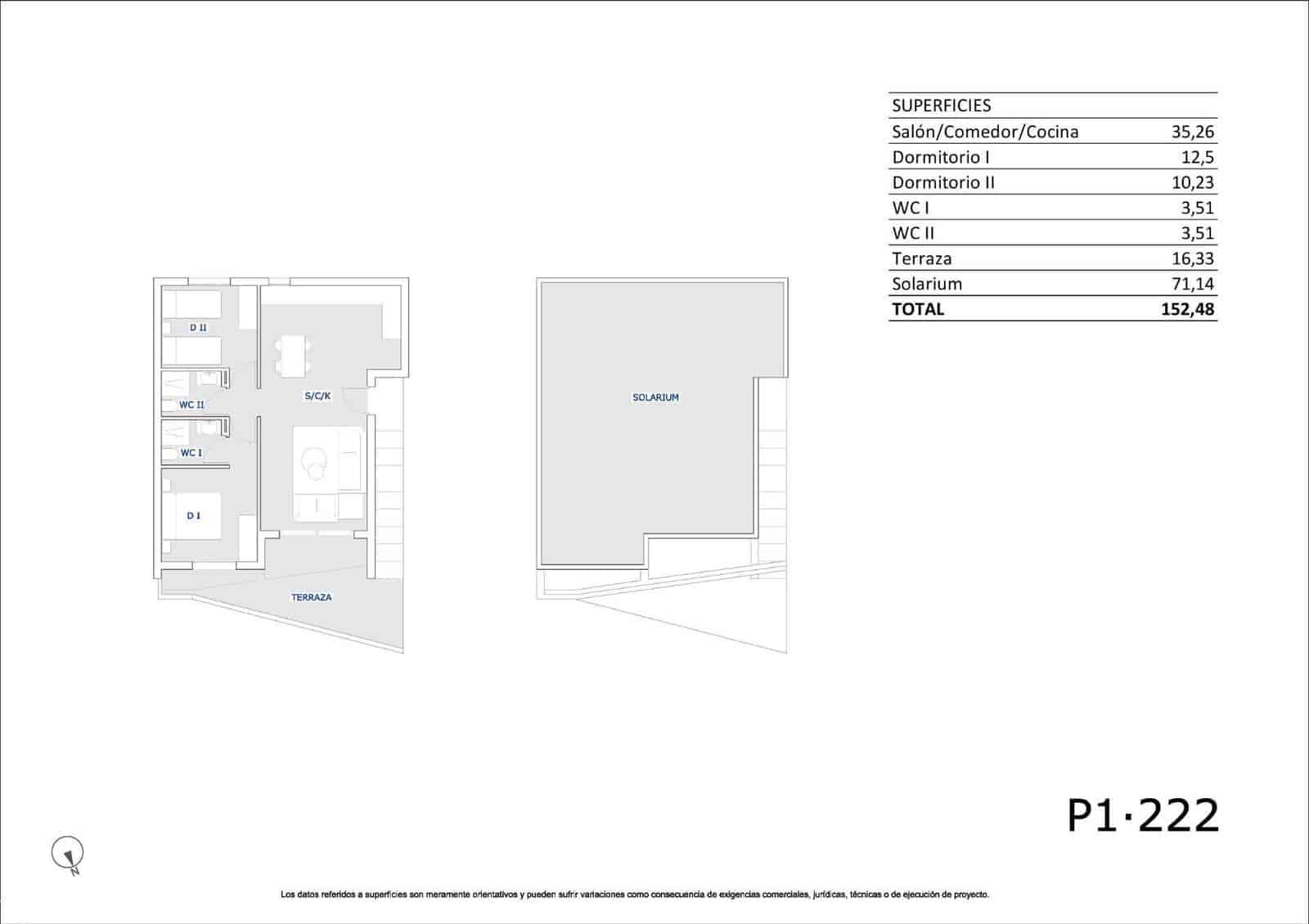 Bungalow de 2 habitaciones en San Miguel de Salinas en venta con piscina - 244.900 € (Ref: 9801253)