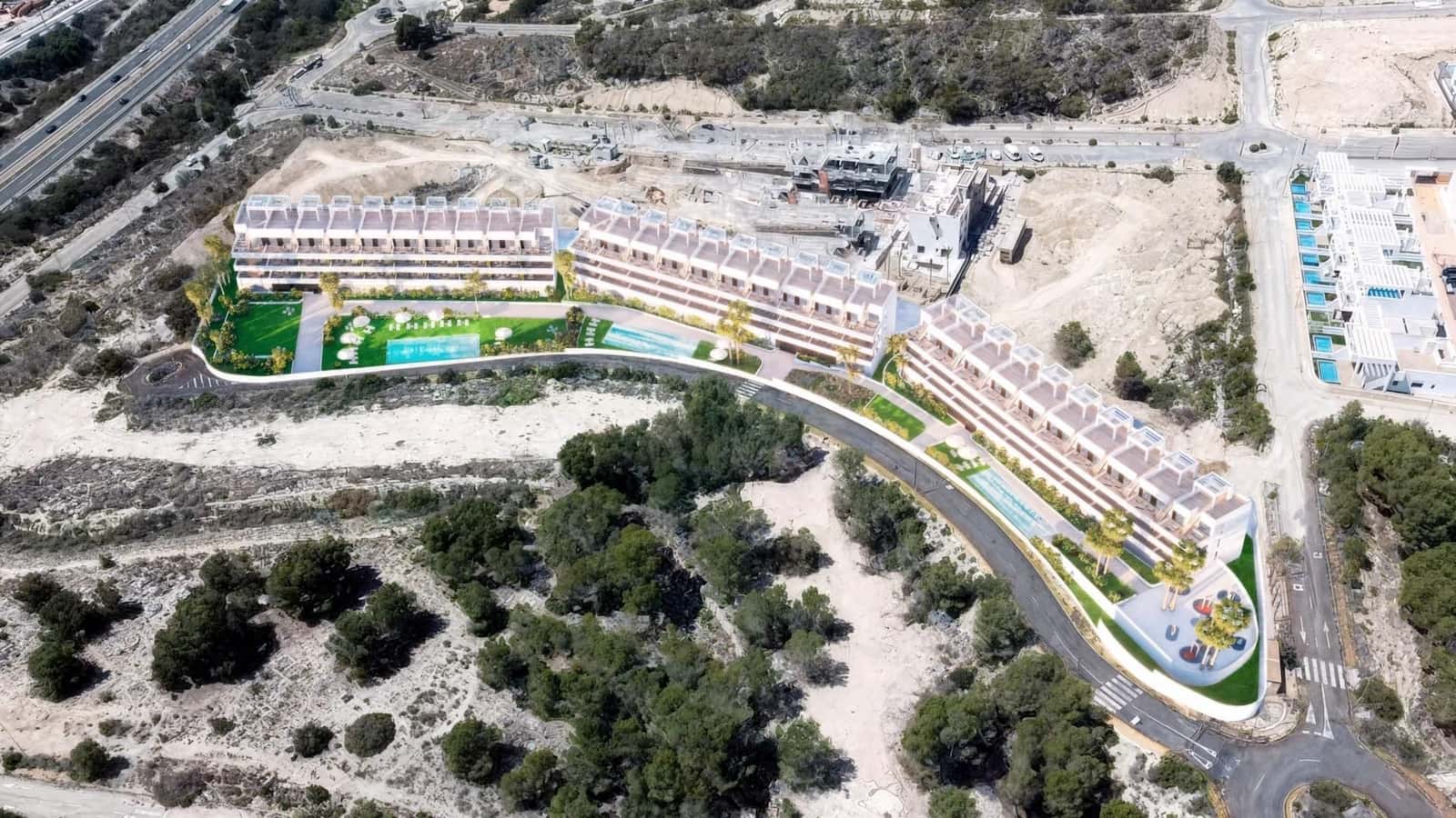 2 soverom Leilighet til salgs i Finestrat med svømmebasseng - € 332 900 (Ref: 9830806)