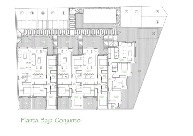 1 quarto Bungalow para venda em San Pedro del Pinatar com piscina - 194 900 € (Ref: 9830809)