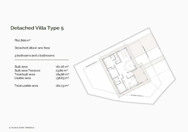 3 soveværelse Villa til salg i Penàguila - € 429.000 (Ref: 9842658)