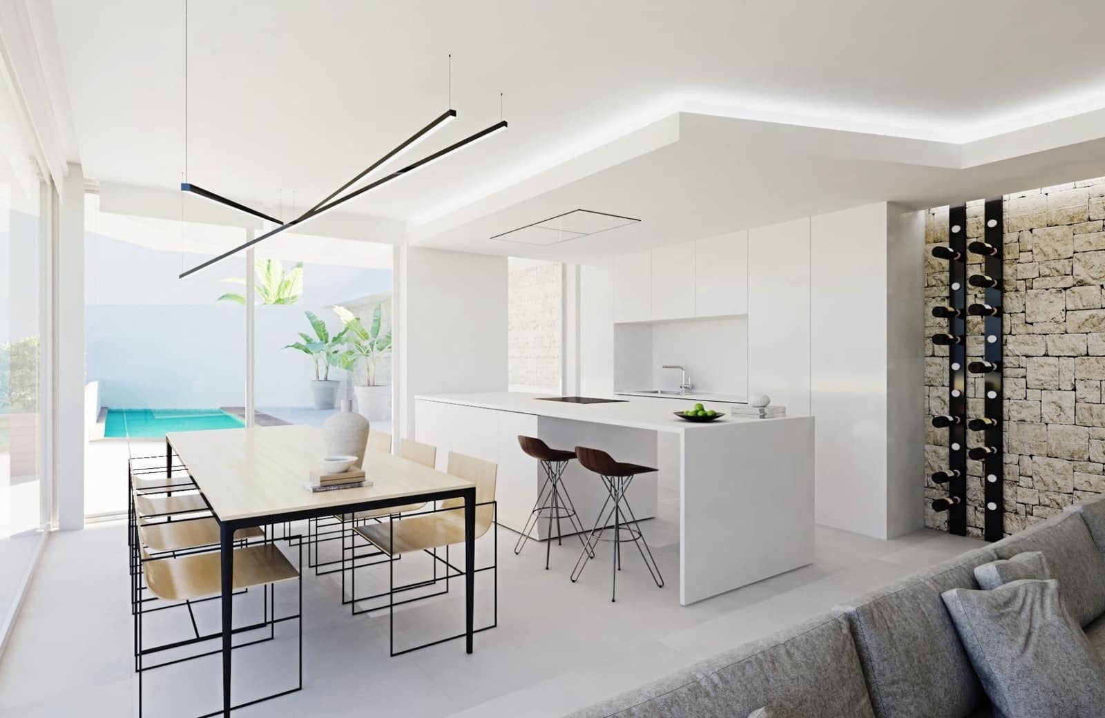 Apartamento de 3 habitaciones en Calpe / Calp en venta con piscina - 1.450.000 € (Ref: 9842668)