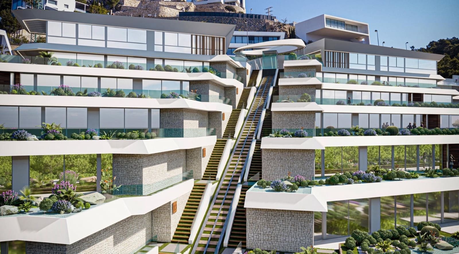 Apartamento de 3 habitaciones en Calpe / Calp en venta con piscina - 1.450.000 € (Ref: 9842668)