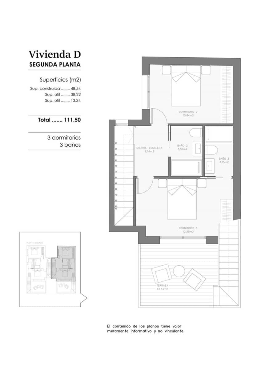 3 bedroom Penthouse for sale in Benejuzar - € 225,570 (Ref: 9849107)