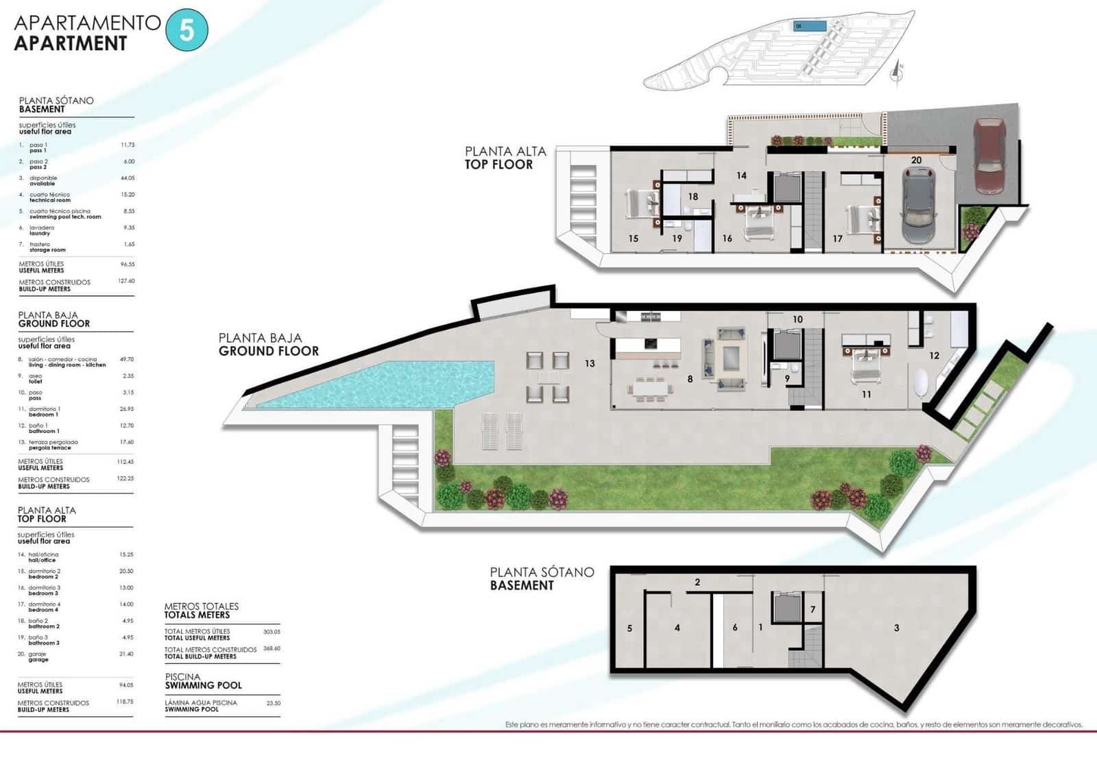 4 bedroom Penthouse for sale in Calpe / Calp with pool - € 2,350,000 (Ref: 9851684)