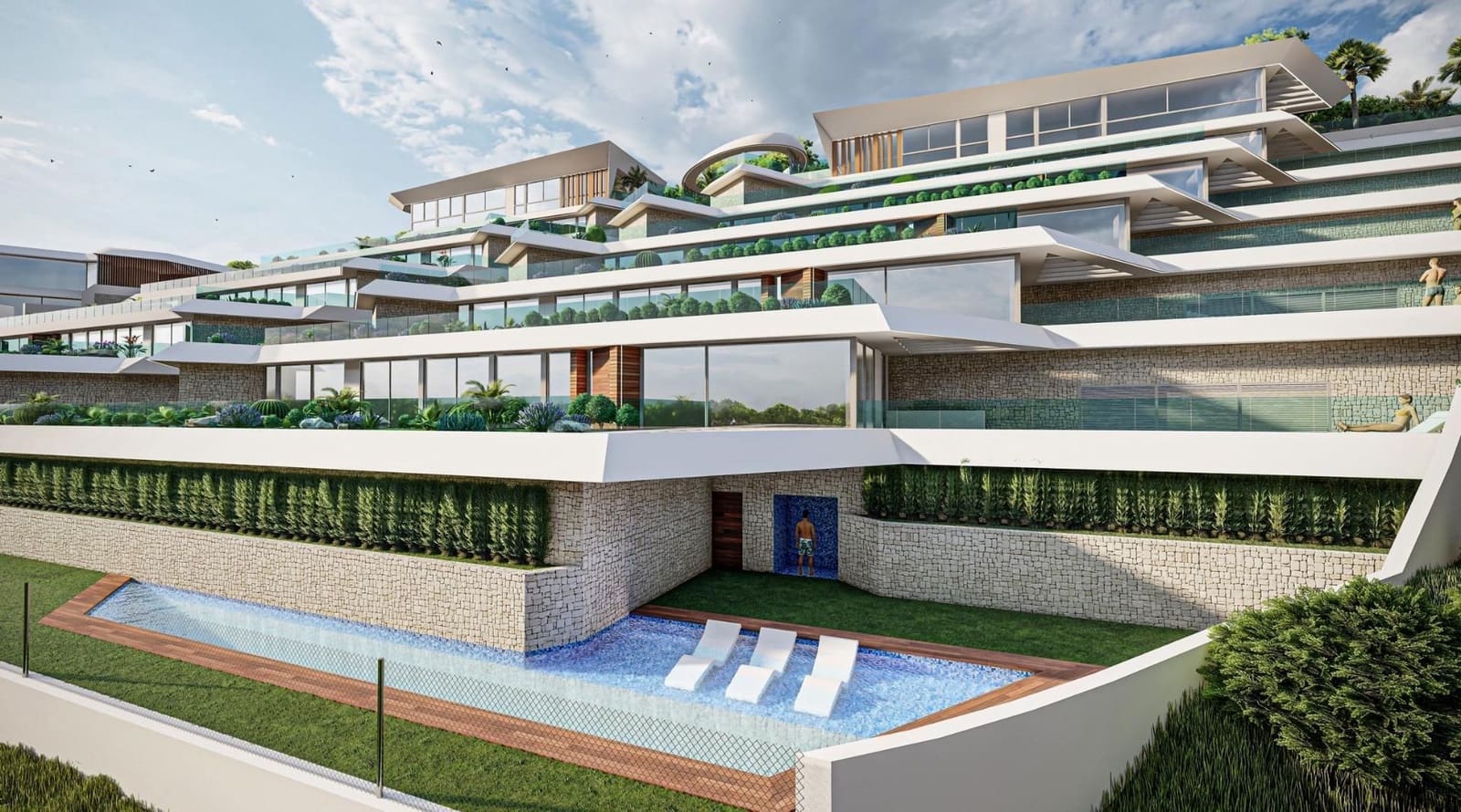 4 bedroom Penthouse for sale in Calpe / Calp with pool - € 2,350,000 (Ref: 9851684)