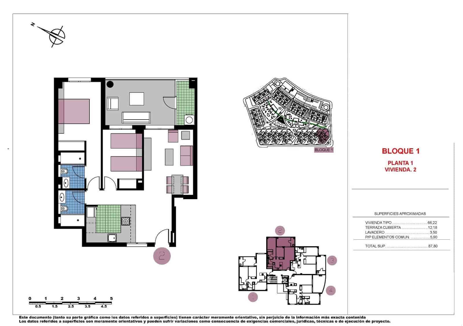 2 soveværelse Lejlighed til salg i Pilar de la Horadada med swimmingpool - € 365.000 (Ref: 9962193)