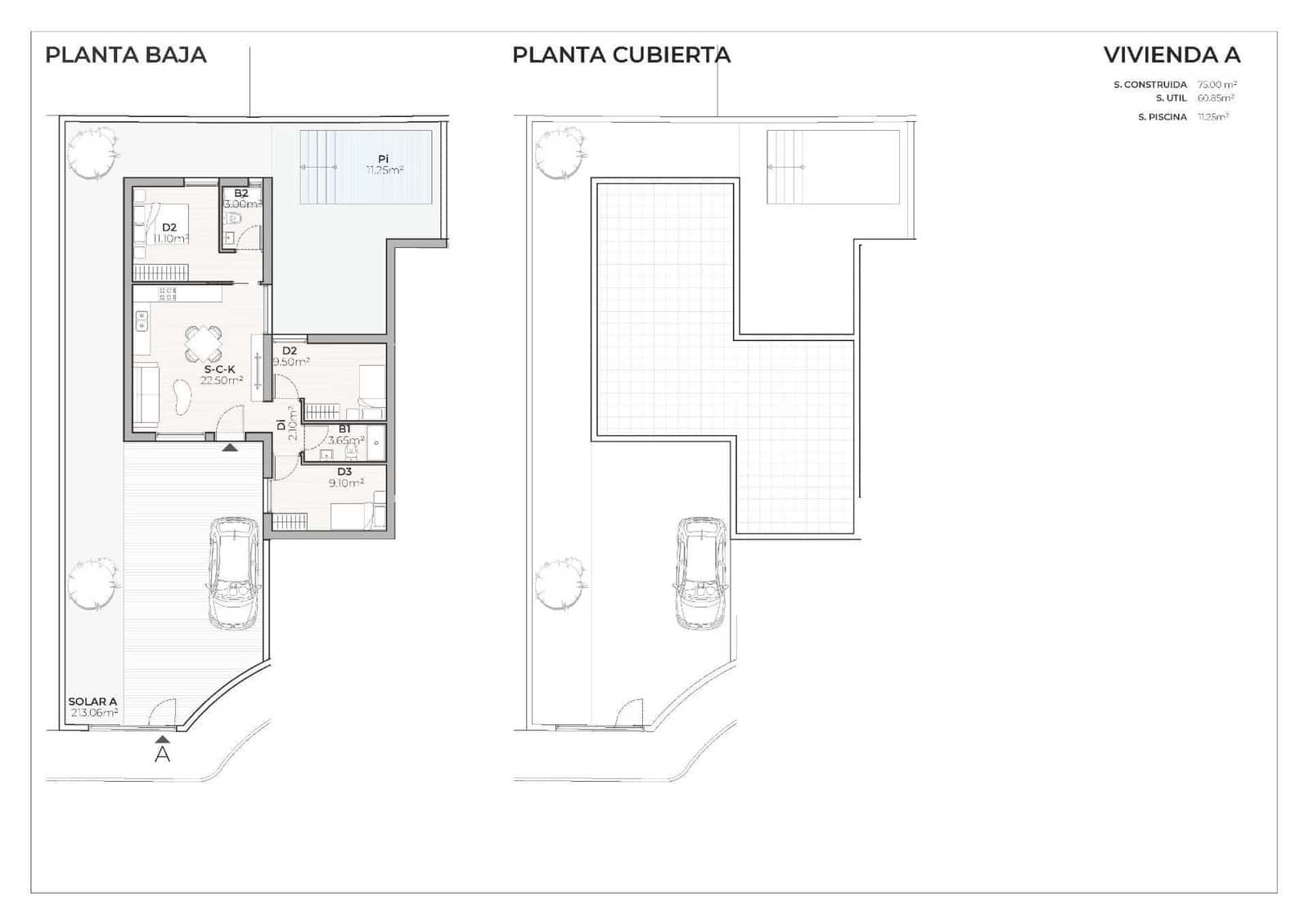 3 slaapkamer Villa te koop in Mazarron met zwembad - € 269.900 (Ref: 9962194)