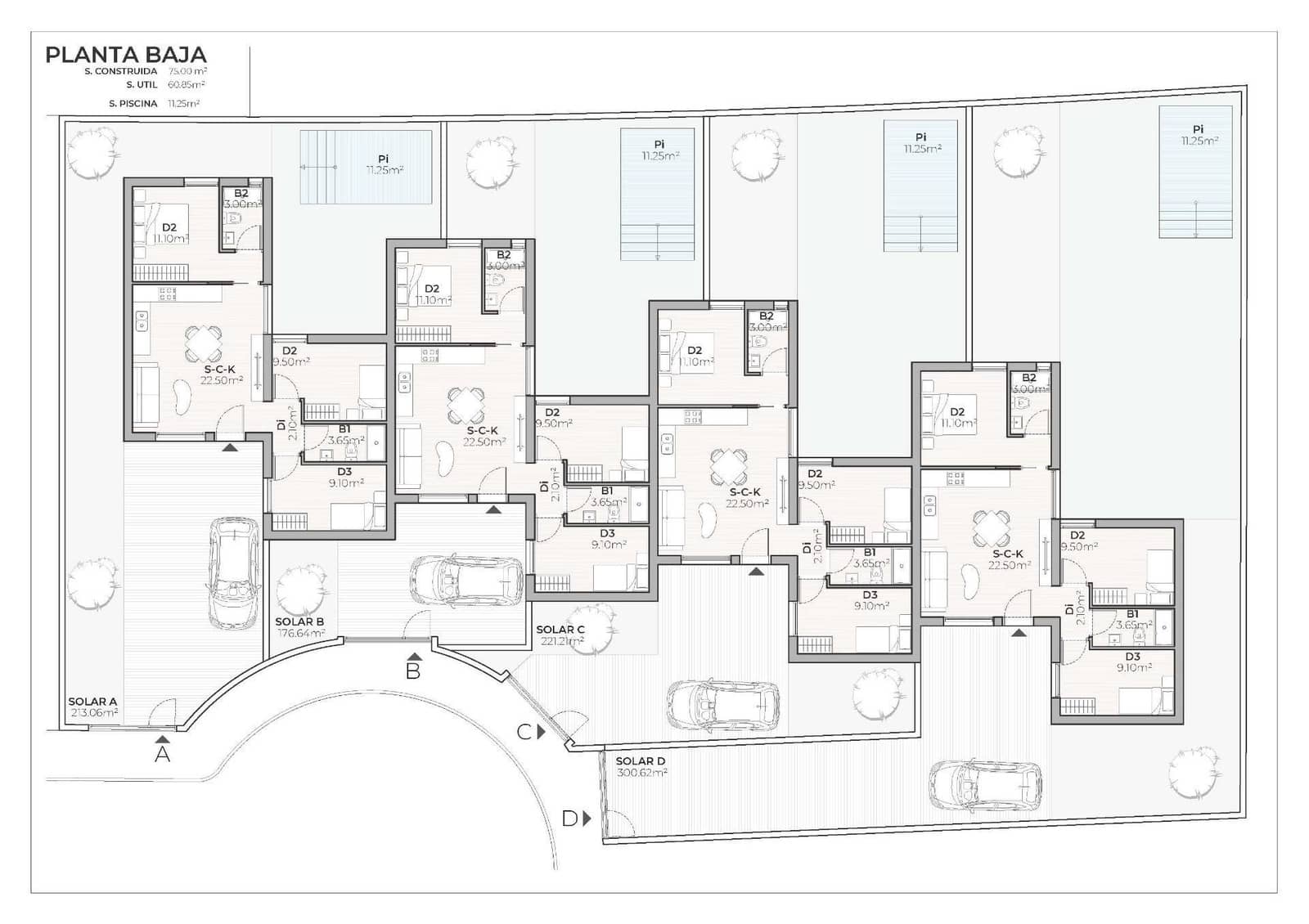 3 slaapkamer Huis te koop in Mazarron met zwembad - € 259.900 (Ref: 9962195)