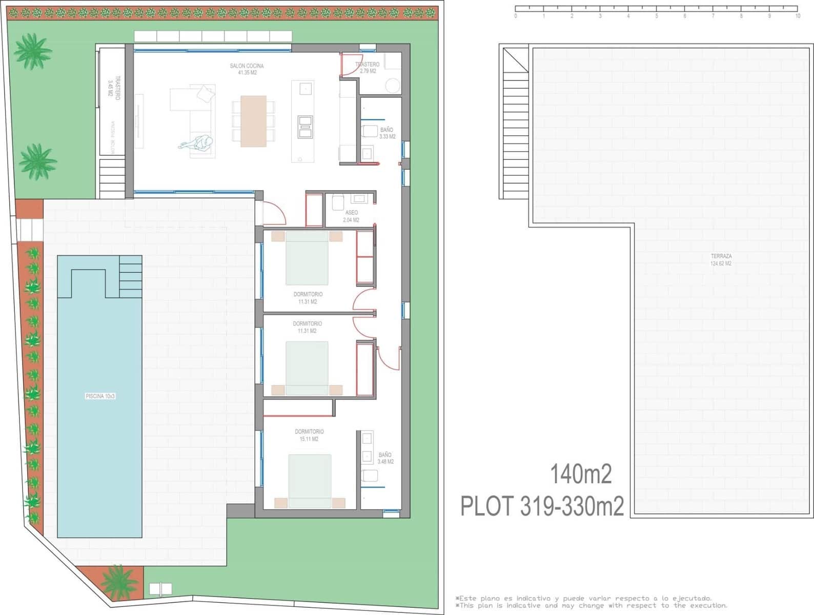 3 soverom Villa til salgs i San Javier med svømmebasseng - € 739 900 (Ref: 9962205)