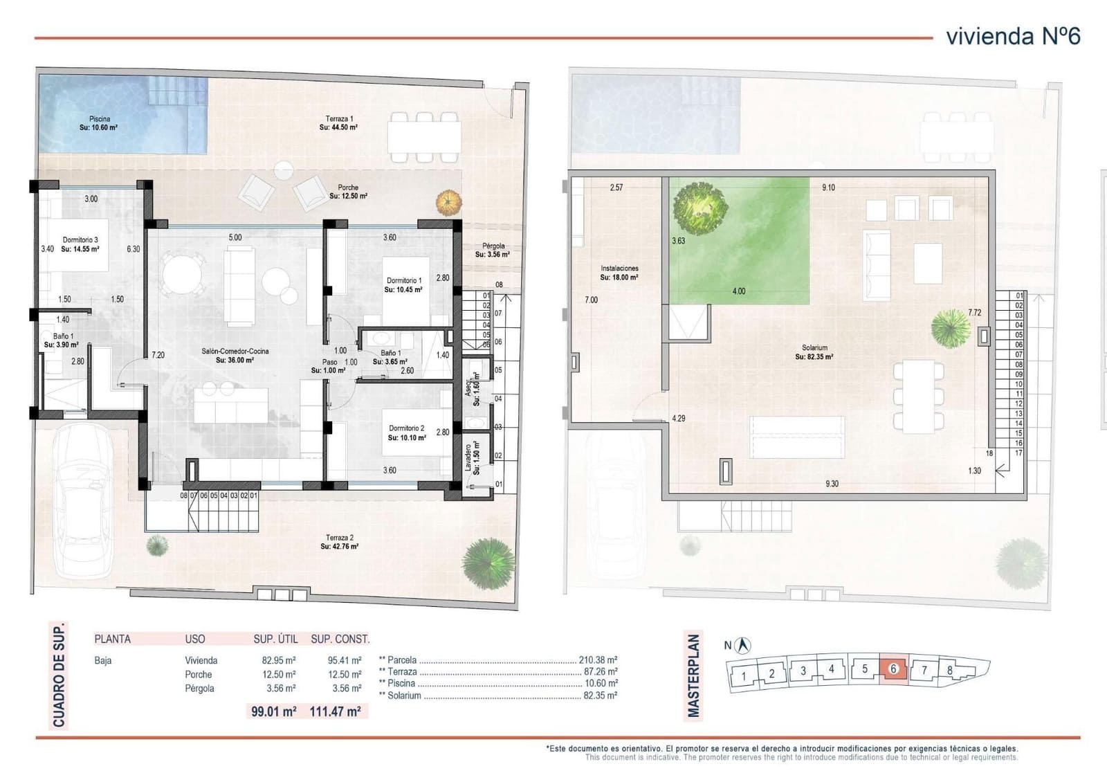 3 sypialnia Willa na sprzedaż w Sucina z basenem - 329 900 € (Ref: 9962207)