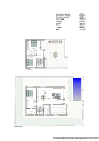 3 soveværelse Villa til salg i Los Alcázares med swimmingpool - € 590.000 (Ref: 9962210)