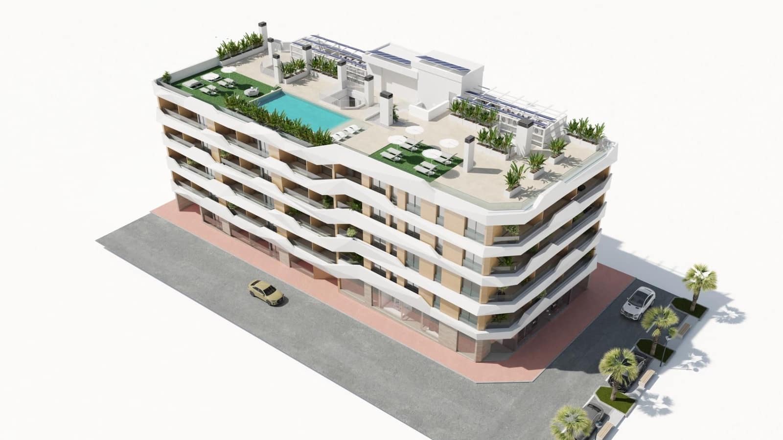 3 soveværelse Penthouse til salg i Guardamar del Segura med swimmingpool - € 431.000 (Ref: 9984438)