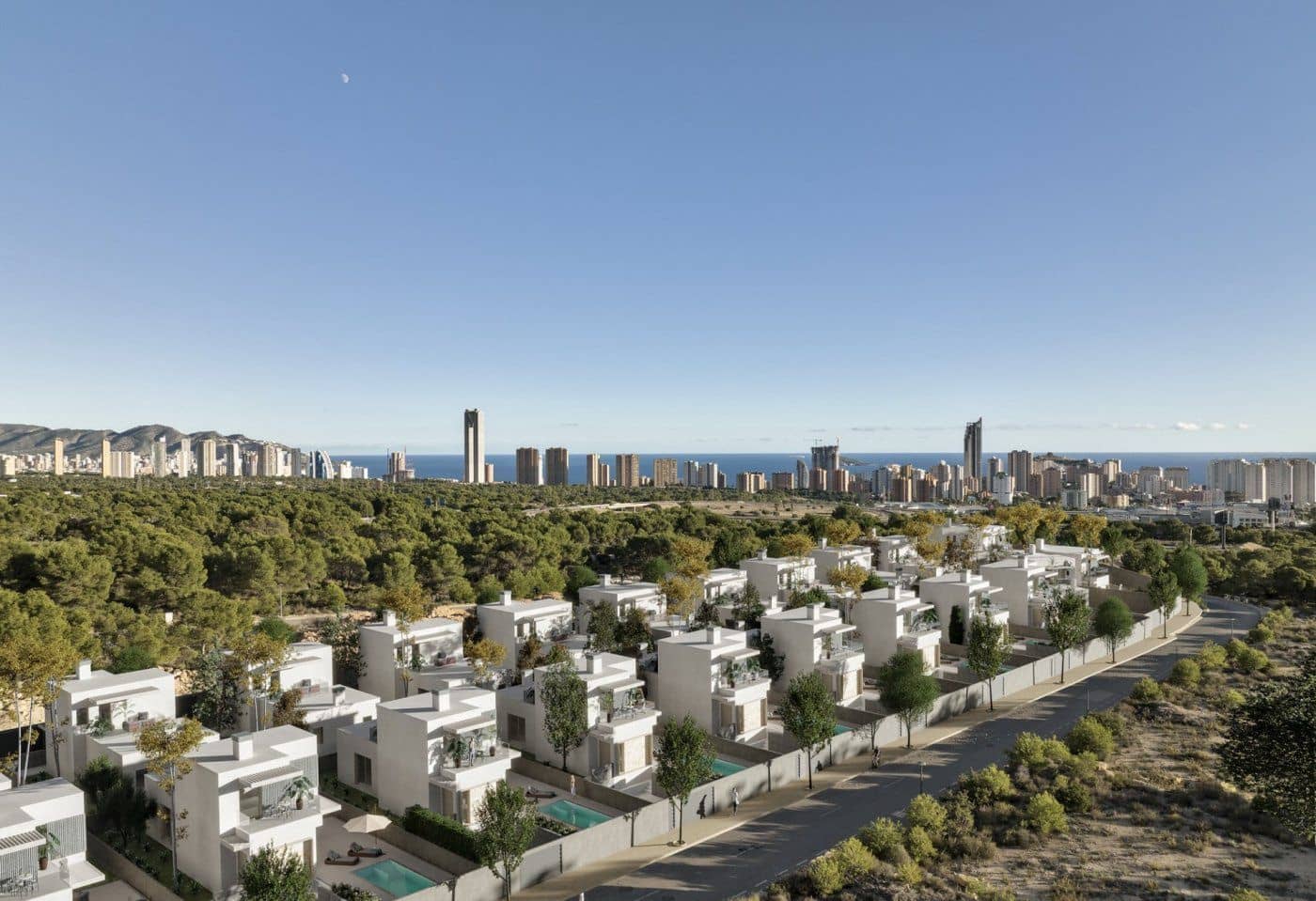 3 makuuhuone Huvila myytävänä paikassa Finestrat mukana uima-altaan - 895 000 € (Ref: 9984443)