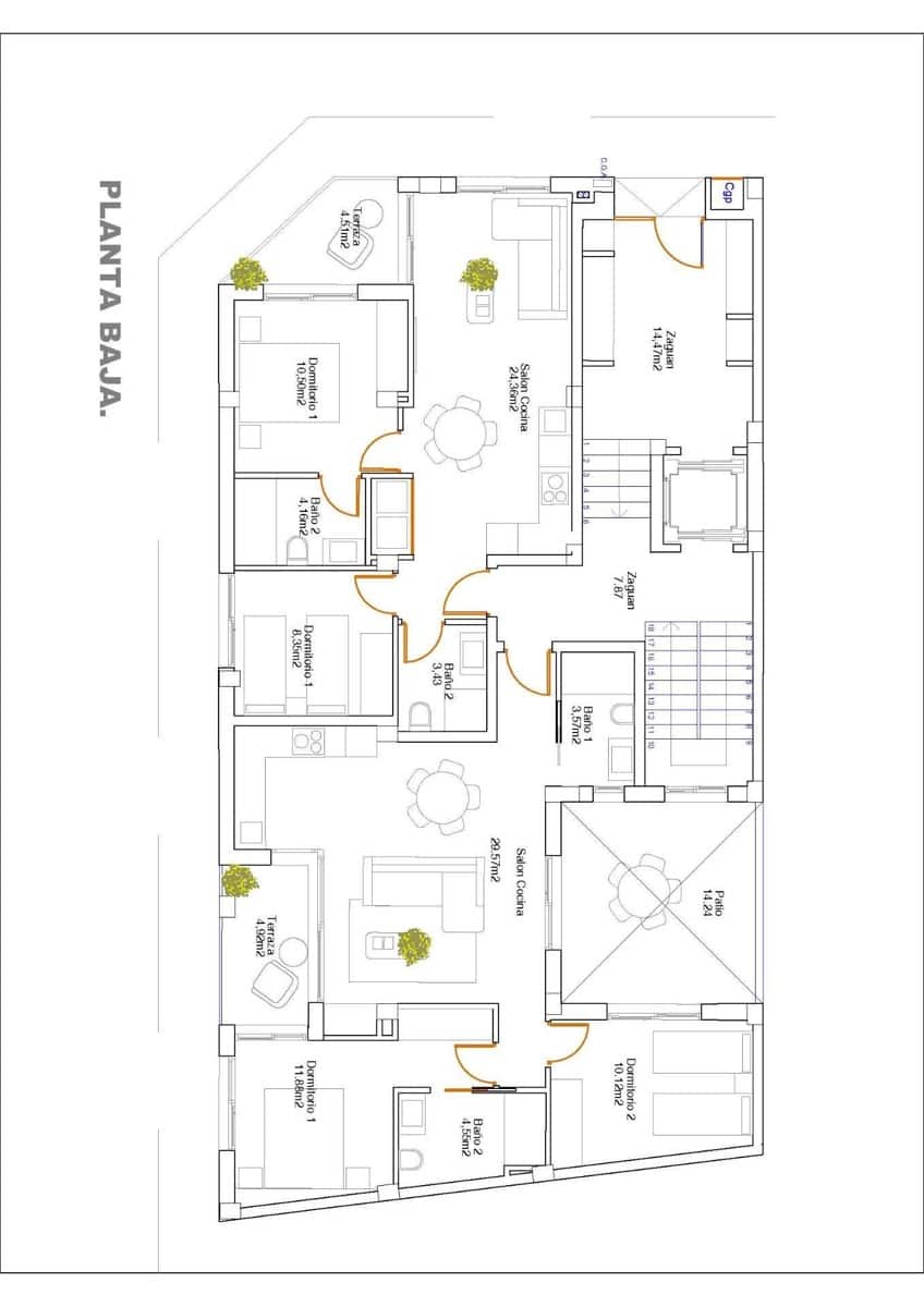 2 sypialnia Apartament na sprzedaż w Guardamar del Segura - 274 500 € (Ref: 9984452)