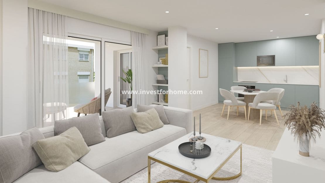 1 makuuhuone Huoneisto myytävänä paikassa Guardamar del Segura mukana uima-altaan - 149 500 € (Ref: 10158445)