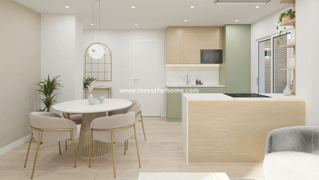 1 makuuhuone Huoneisto myytävänä paikassa Guardamar del Segura mukana uima-altaan - 149 500 € (Ref: 10158445)
