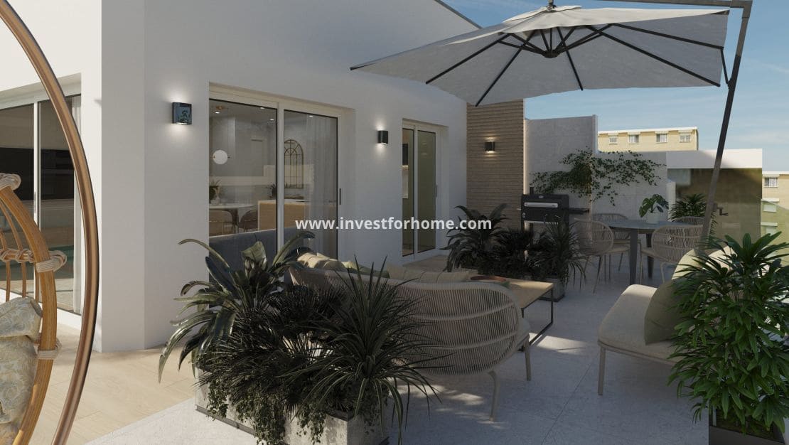 1 makuuhuone Huoneisto myytävänä paikassa Guardamar del Segura mukana uima-altaan - 149 500 € (Ref: 10158445)