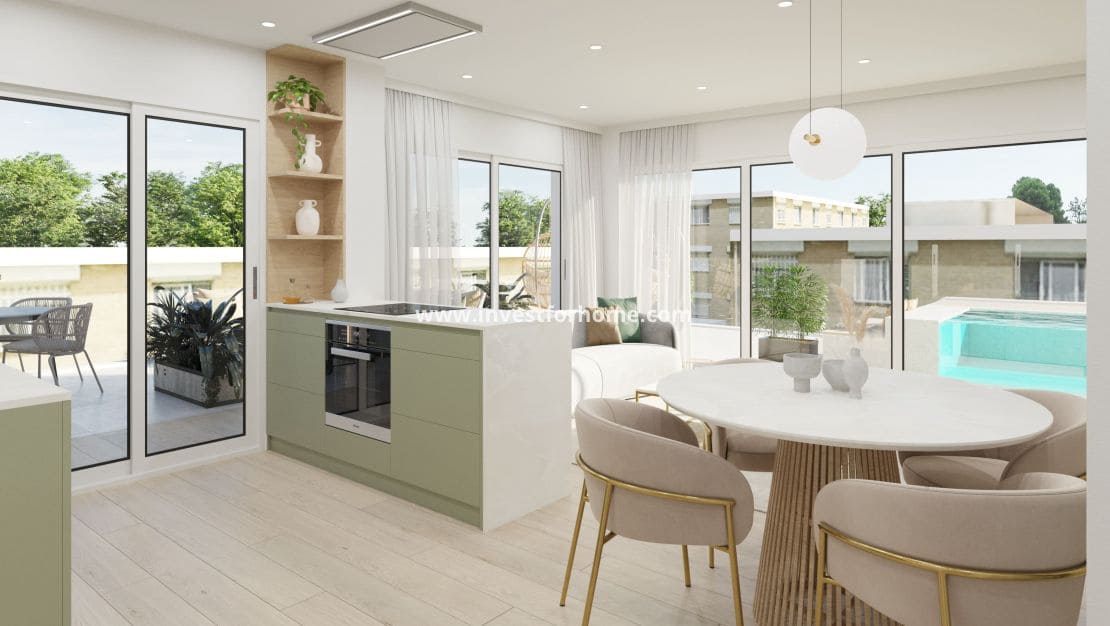1 makuuhuone Huoneisto myytävänä paikassa Guardamar del Segura mukana uima-altaan - 149 500 € (Ref: 10158445)