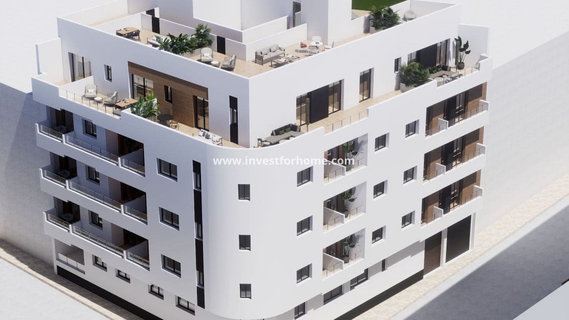 1 makuuhuone Huoneisto myytävänä paikassa Torrevieja mukana 
autotalli - 179 000 € (Ref: 10158449)