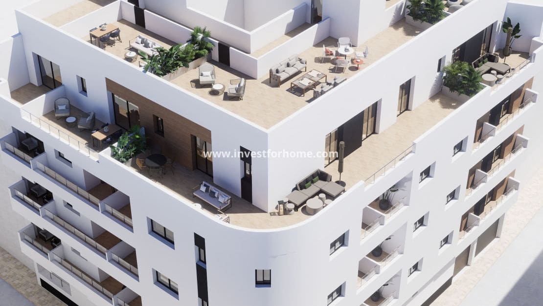 1 makuuhuone Huoneisto myytävänä paikassa Torrevieja mukana 
autotalli - 179 000 € (Ref: 10158449)