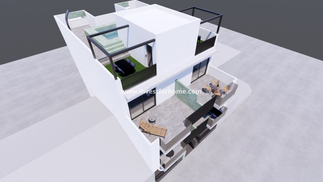 2 soveværelse Lejlighed til salg i Torre de la Horadada med swimmingpool - € 279.900 (Ref: 10158454)