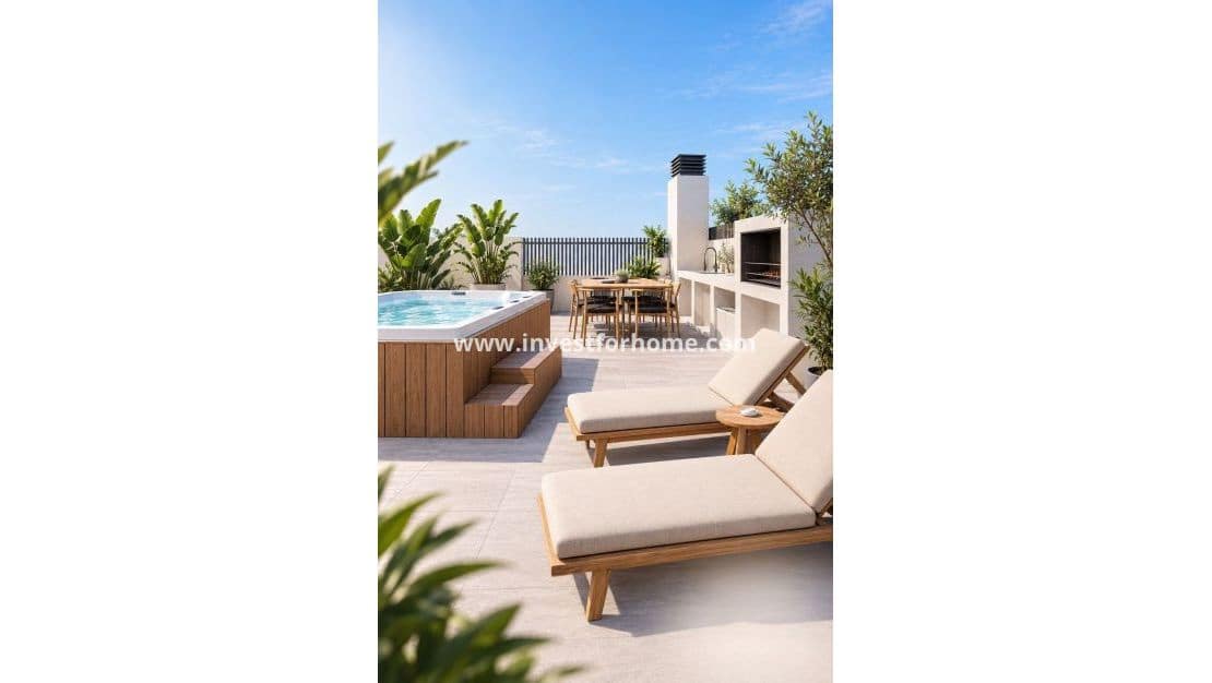 2 soveværelse Lejlighed til salg i Torre de la Horadada med swimmingpool - € 279.900 (Ref: 10158454)